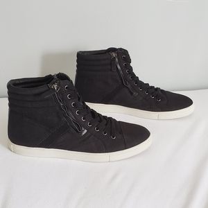 Men's Express Hightop Canvas zip up shoes
